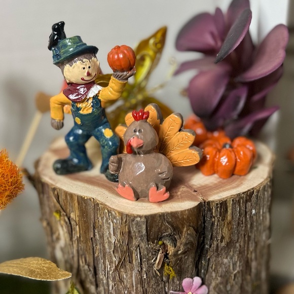 HELLO FALL FAIRY GARDEN GNOME VILLAGE GIFT SET - Picture 6 of 16